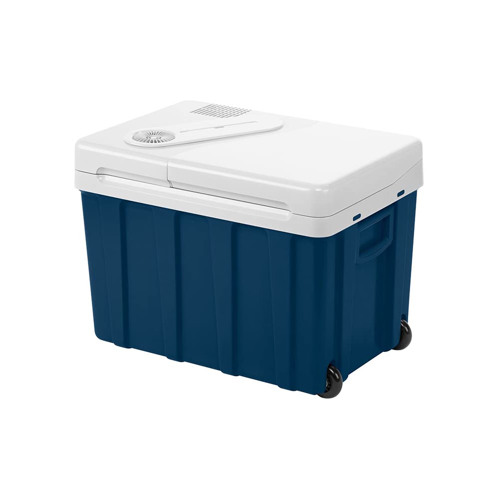Mobicool MQ40A elektrische Kühlbox, Aluminium, MQ40A, Mini-Kühlschrank für Auto, Arbeit, LKW und Campingplatz