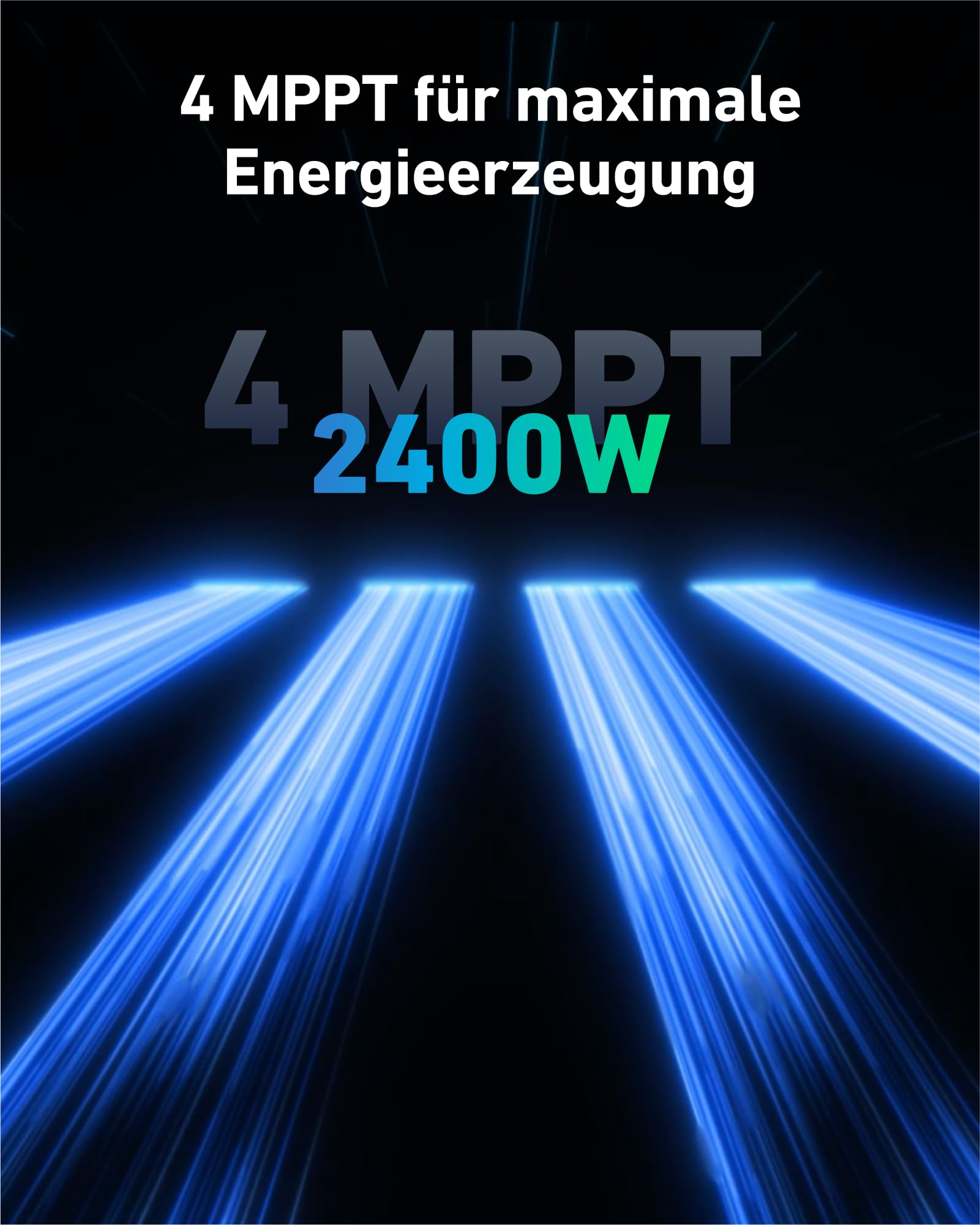 Anker SOLIX Solar Bank 2 E1600 Pro with Memory, All-in-One Power Storage with Micro Inverter, 1.6 kWh, 4 MPPT 2400 W Solar Input, 1000 W AC, 6000 Charging Cycles, 9.6 kWh Capacity, Plug & Play