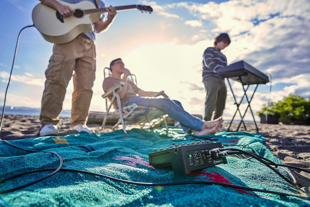 MobileMix 8-Kanal-Mischpult mit USB-Stromversorgung für A/V-Produktionen, Live-Sound und Streaming